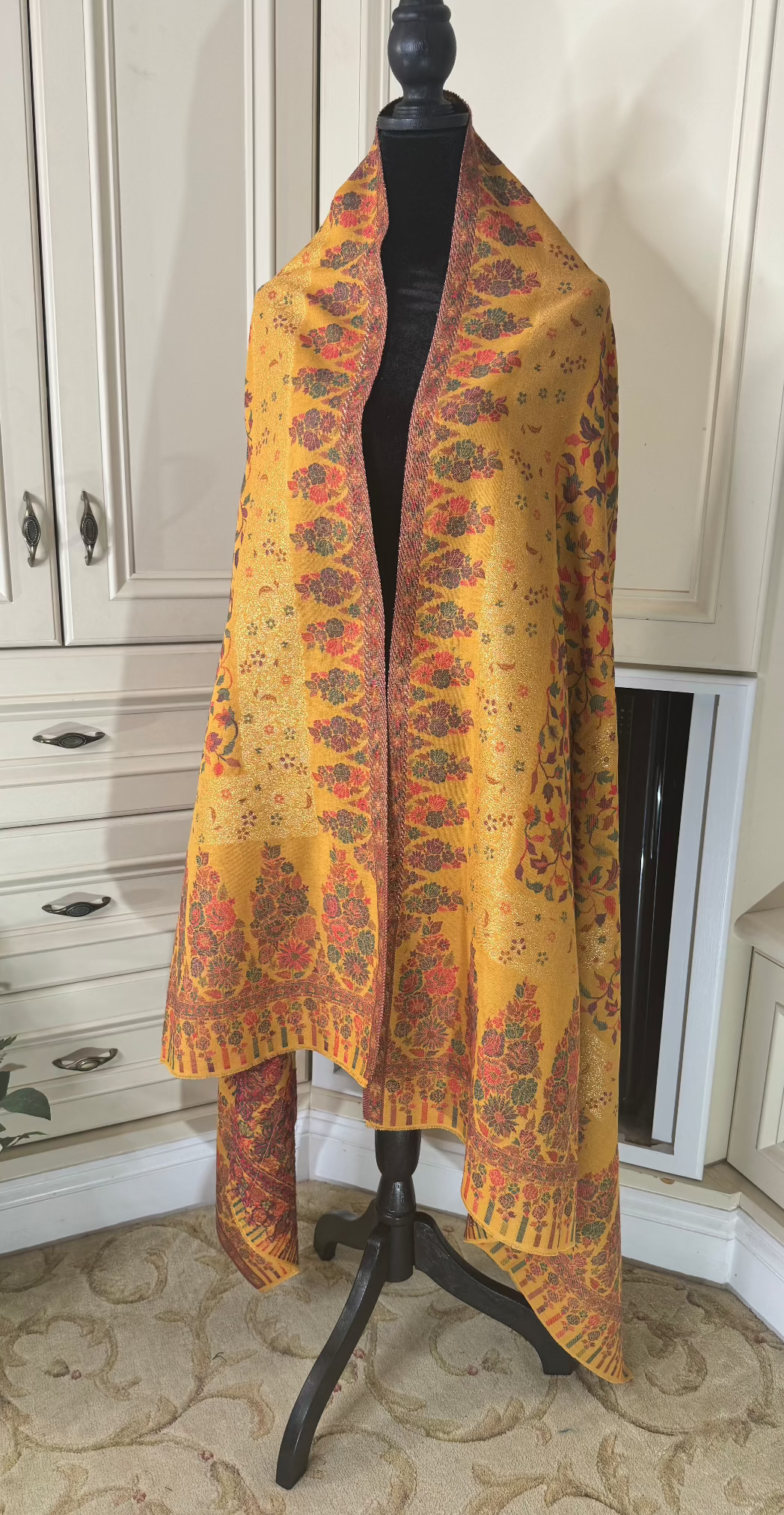 Antique Kani Zari Shawl