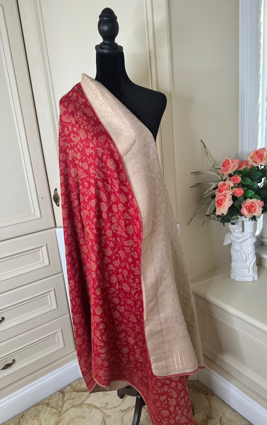 Antique Kani Reversible Shawl