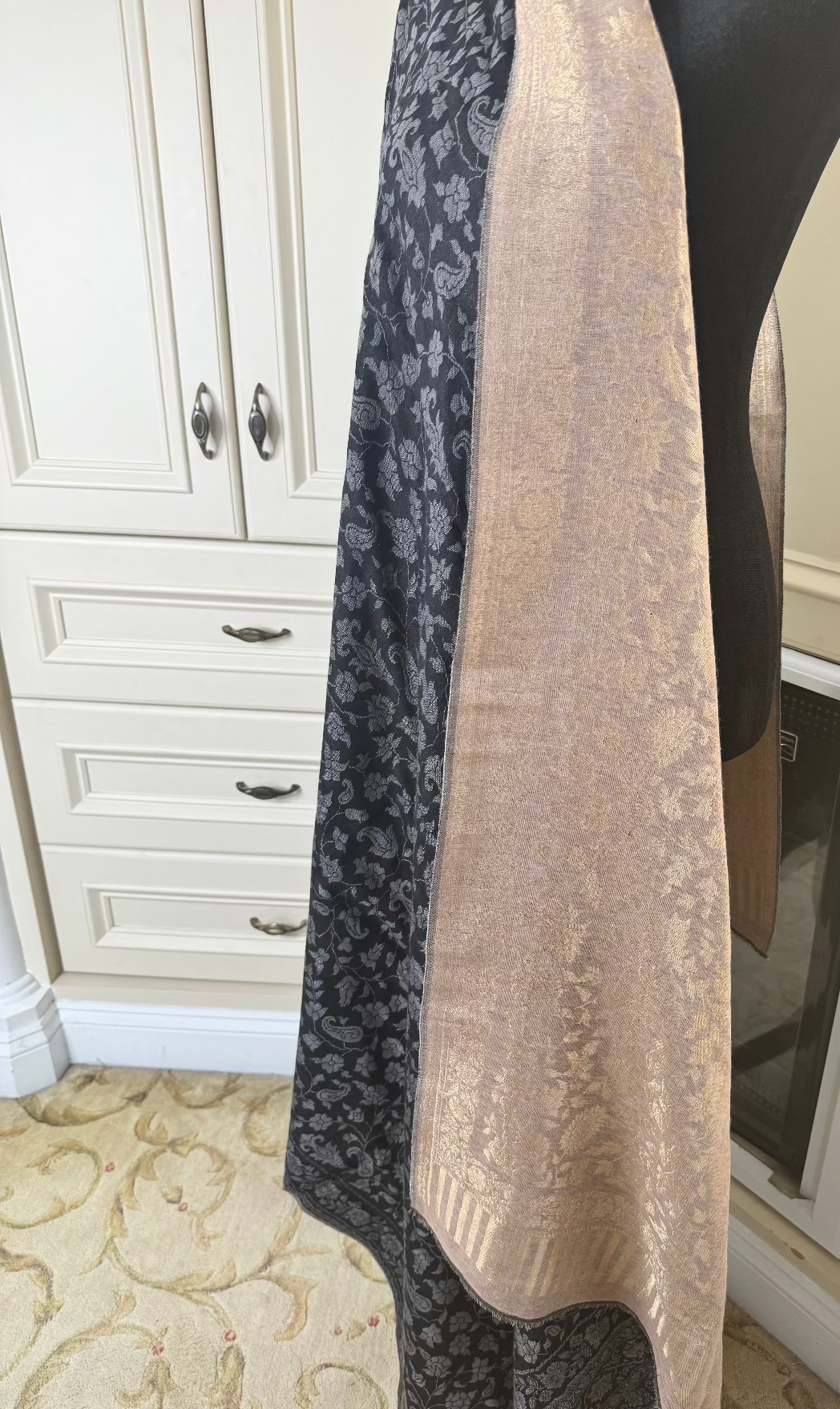 Antique Kani Reversible Shawl