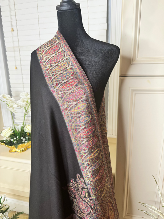 Antique Zari Border Shawl